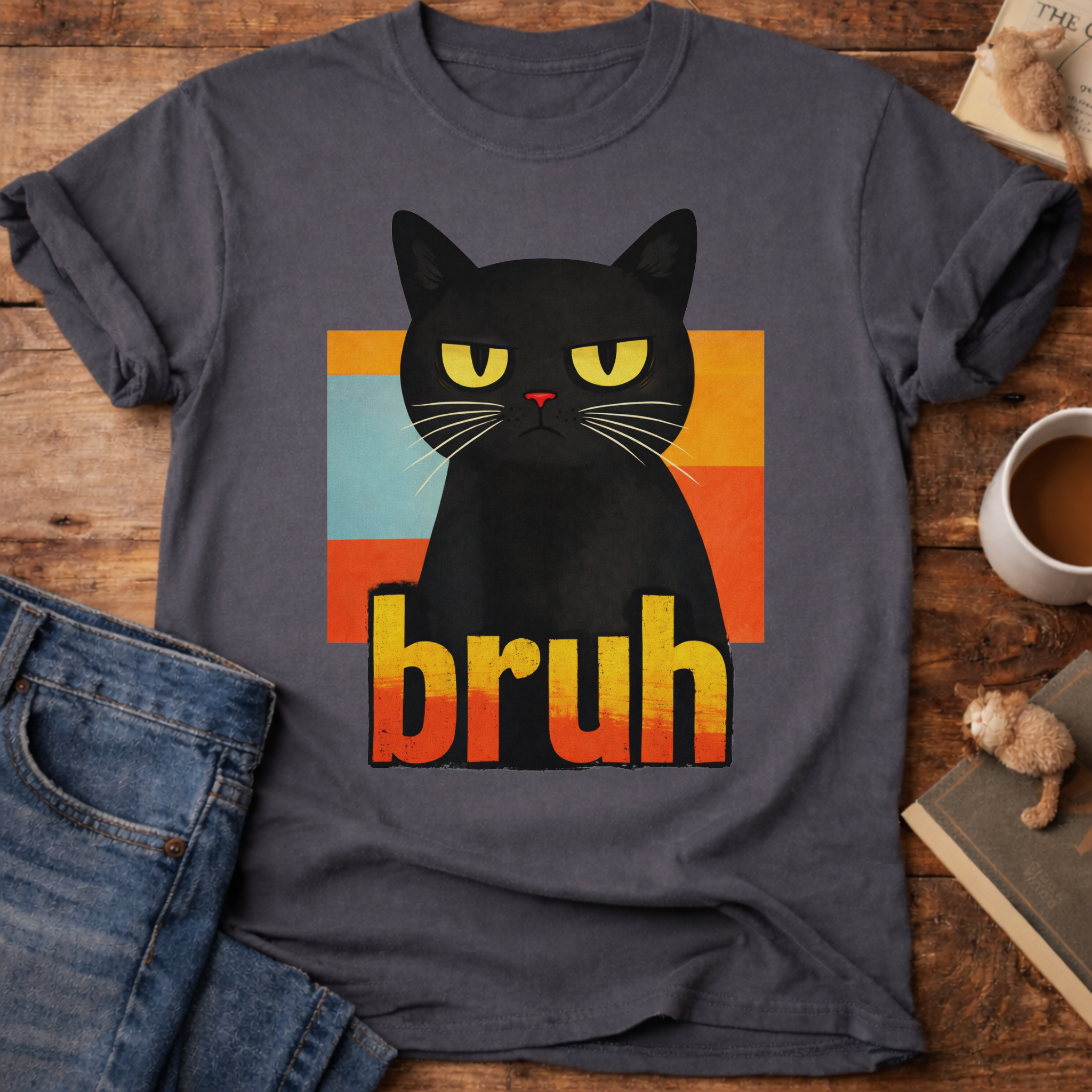 Bruh Cat T-Shirt