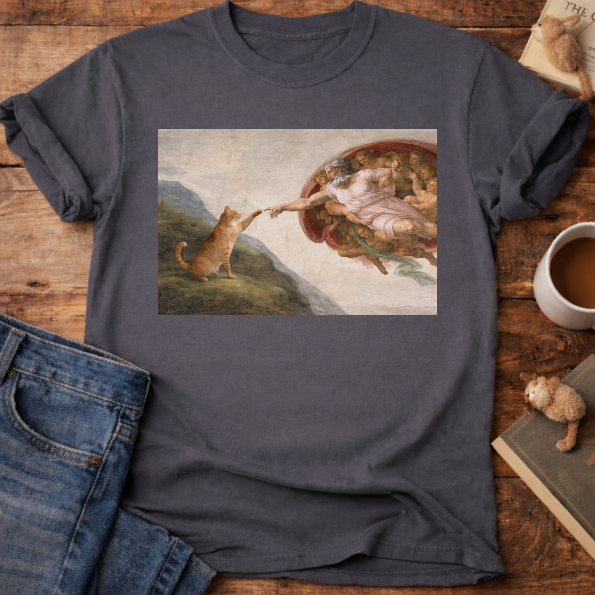 Renaissance Cat T-Shirt
