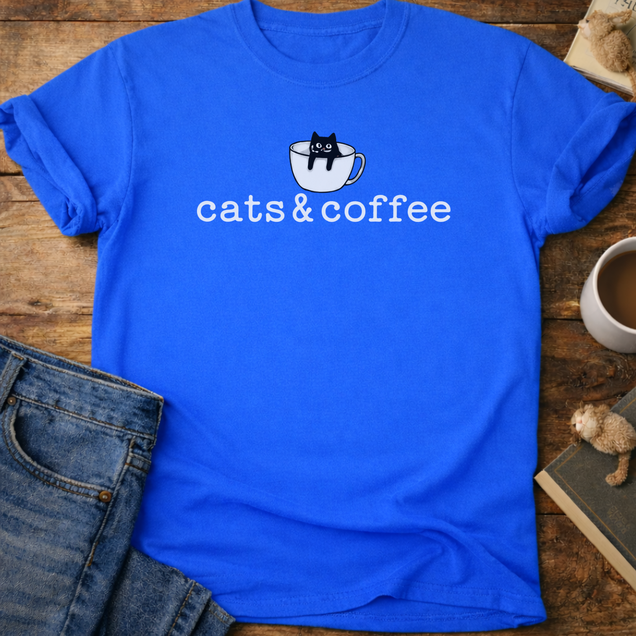 Cats & Coffee T-Shirt