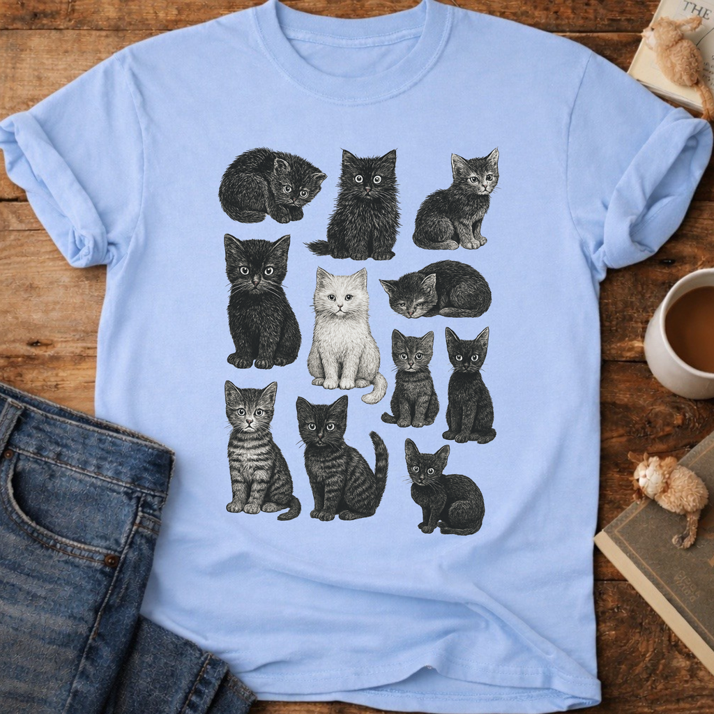 Cat Collage T-Shirt