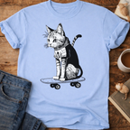 Skateboard Cat T-Shirt