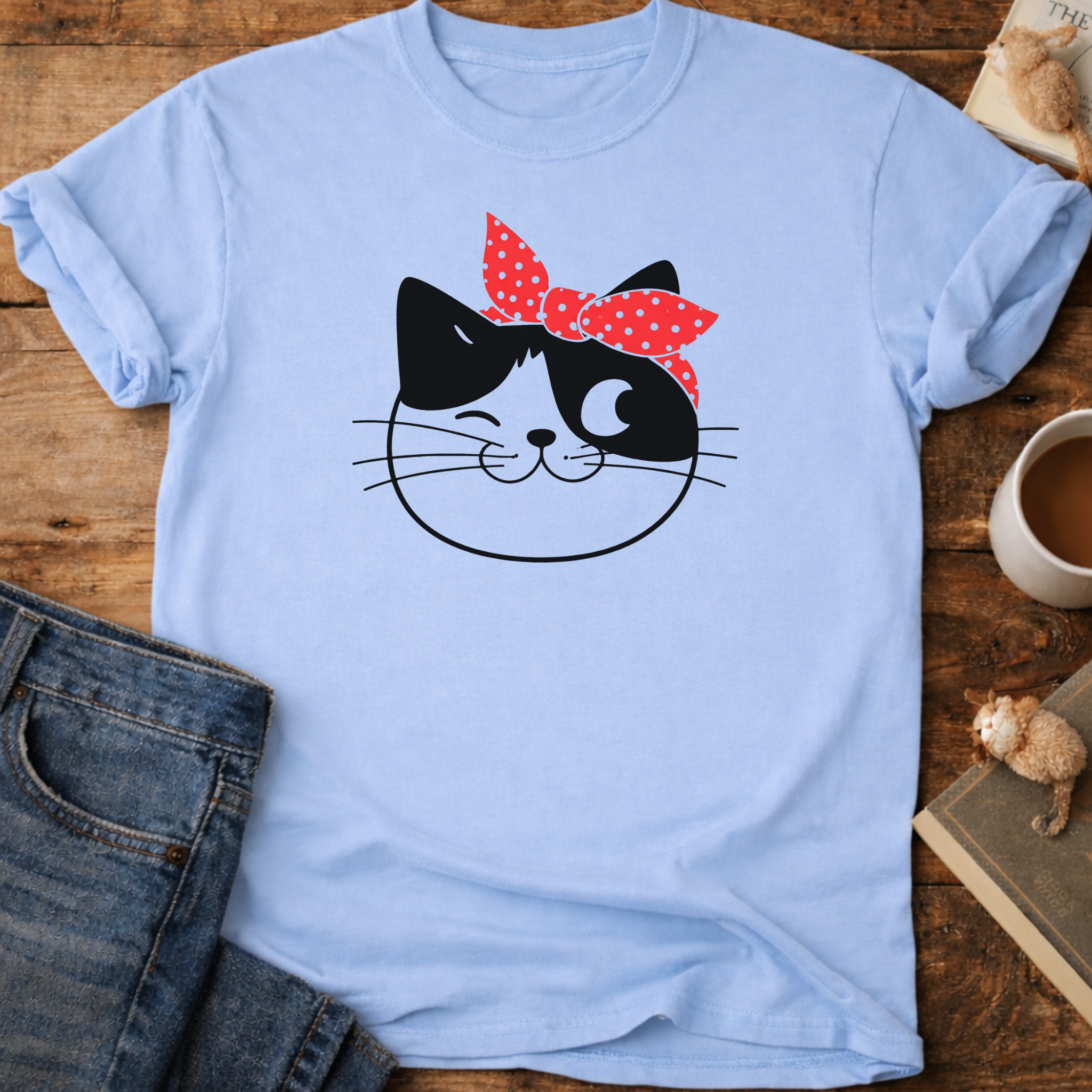 Cat Face T-Shirt