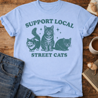 Support Local Street Cats T-Shirt