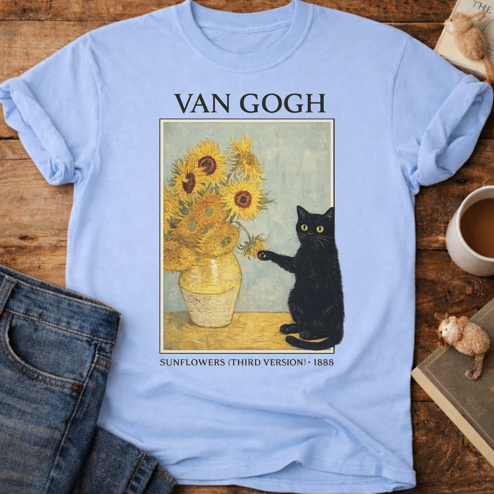 Art Sunflowers T-Shirt