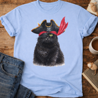 Pirate Black Cat T-Shirt