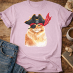 Pirate Ginger Cat T-Shirt