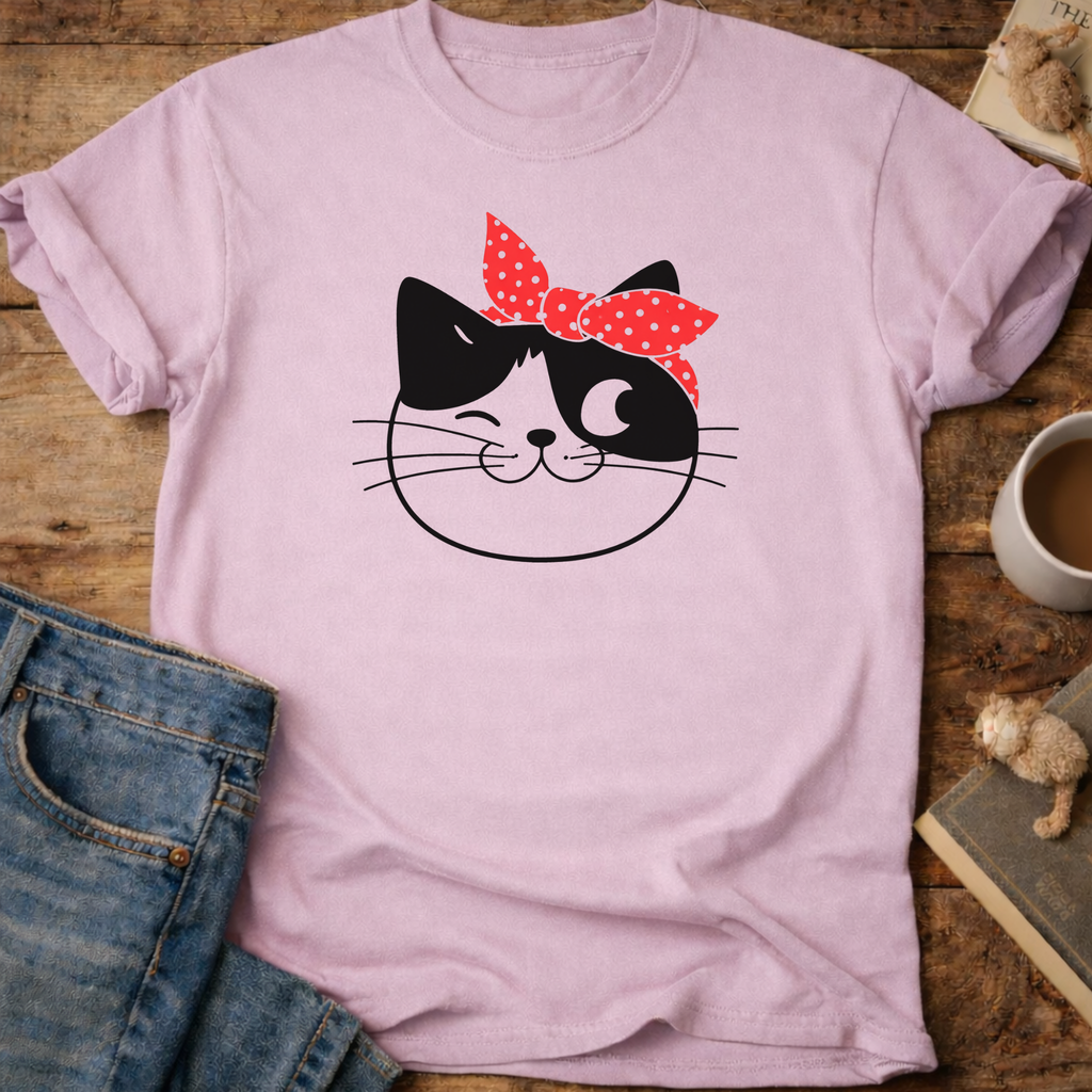Cat Face T-Shirt