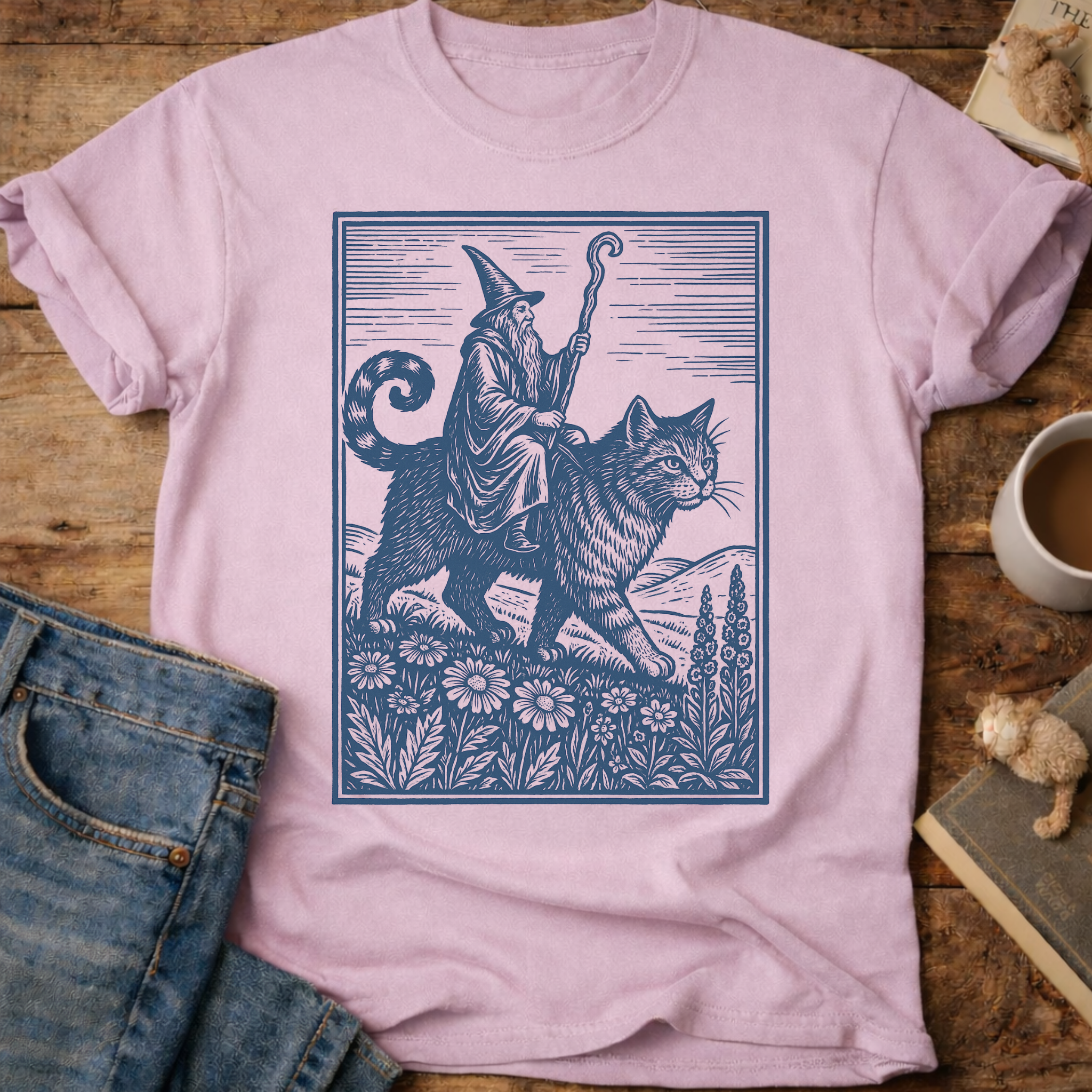 Cat Wizard T-Shirt