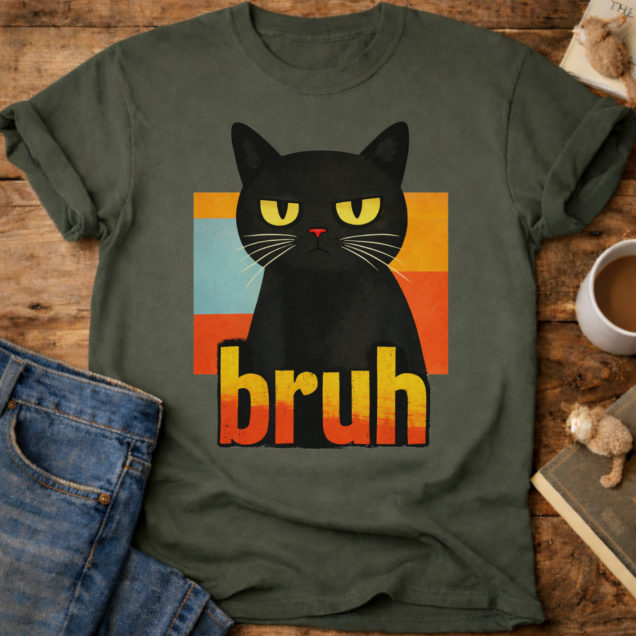 Bruh Cat T-Shirt