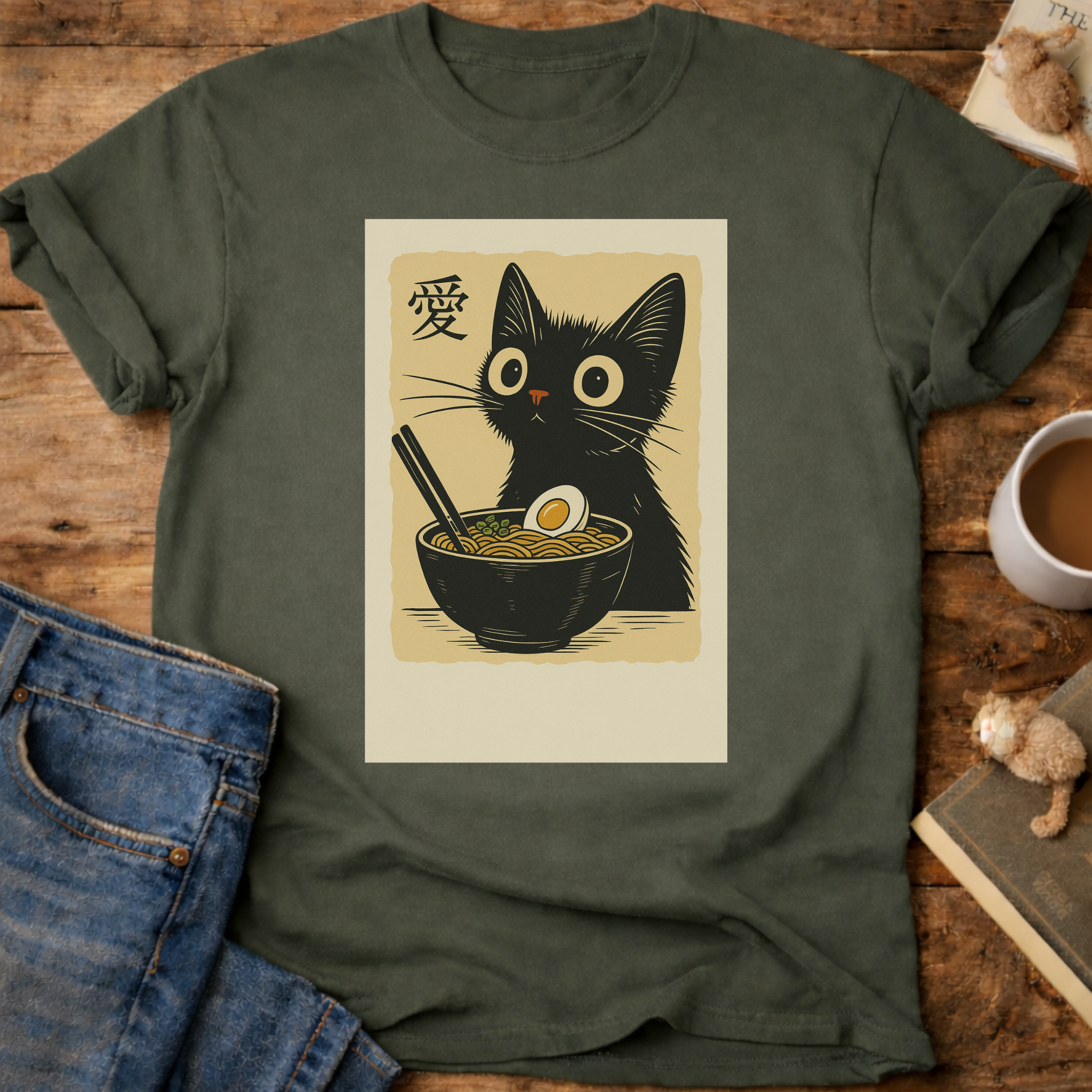 Ramen Cat T-Shirt