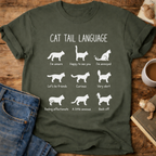 Cat Tail Language T-Shirt