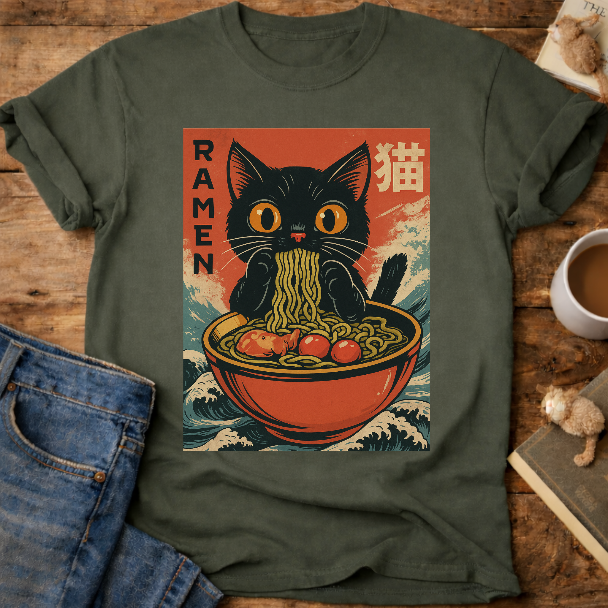 Ramen Cat T-Shirt