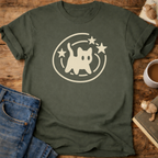 Retro Space Cat T-Shirt
