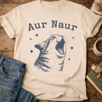 Aur Naur Cat Yawn T-Shirt
