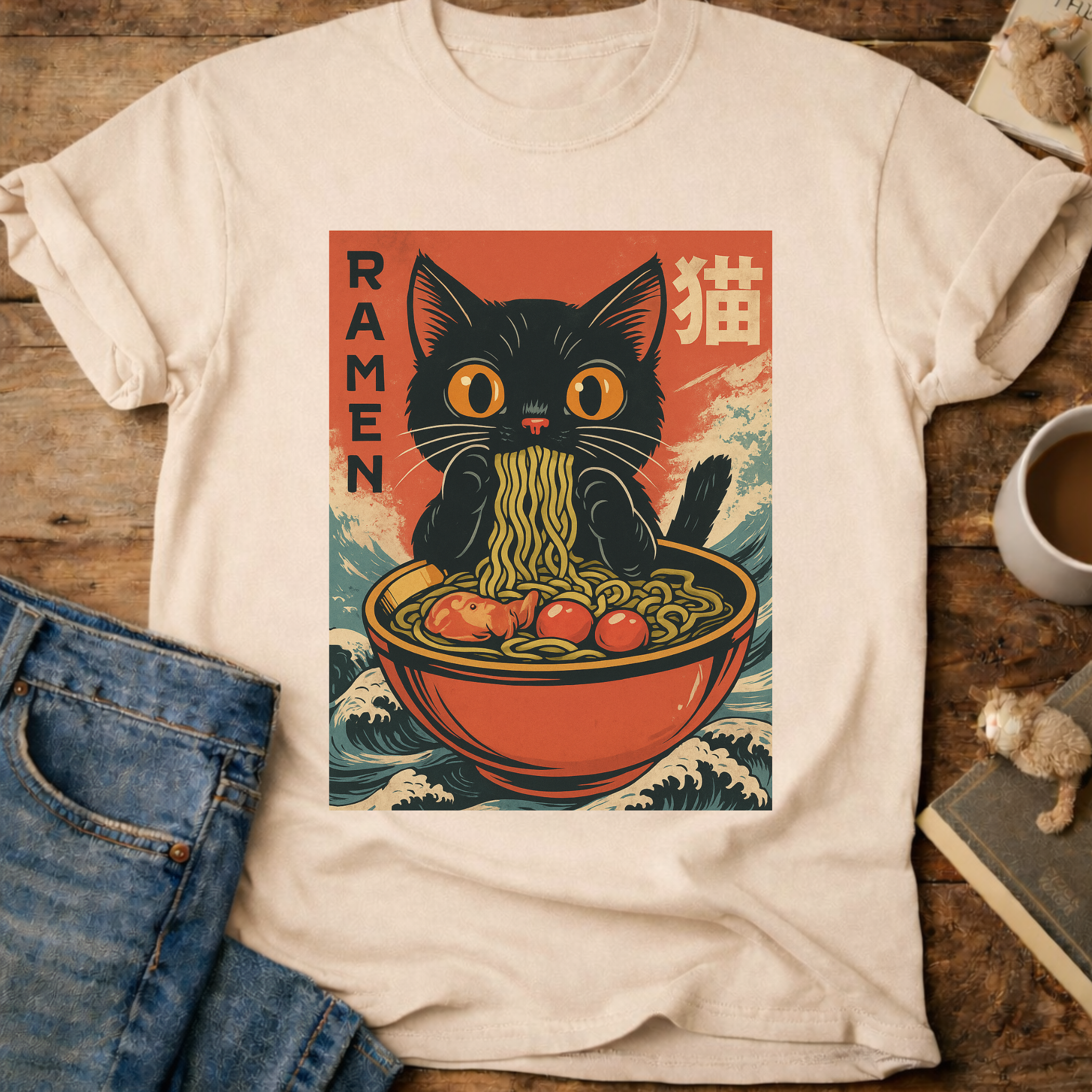 Ramen Cat T-Shirt
