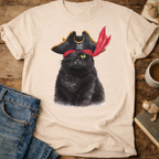 Pirate Black Cat T-Shirt