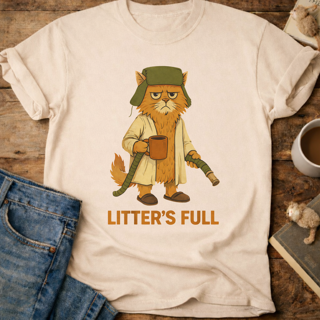 Litter's Full Cat T-Shirt