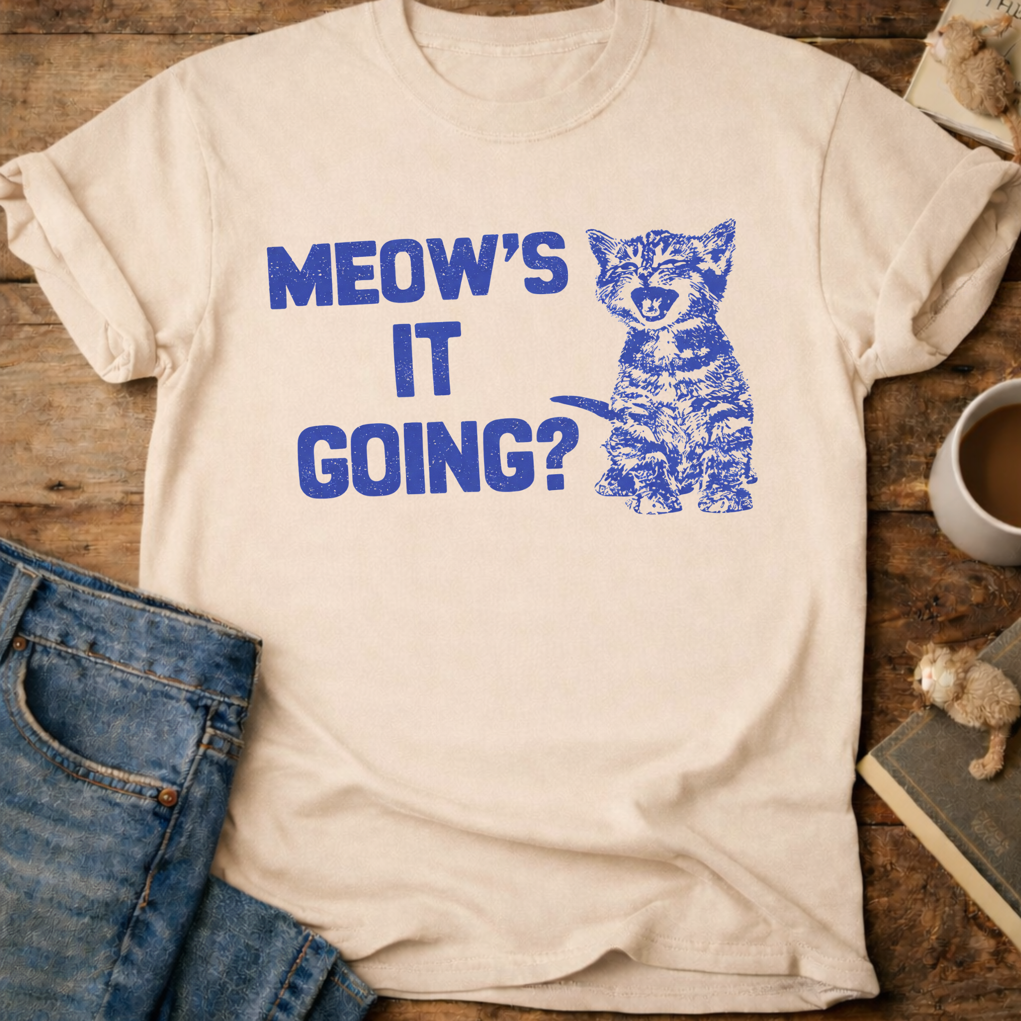 Meow's It Going Cat T-Shirt
