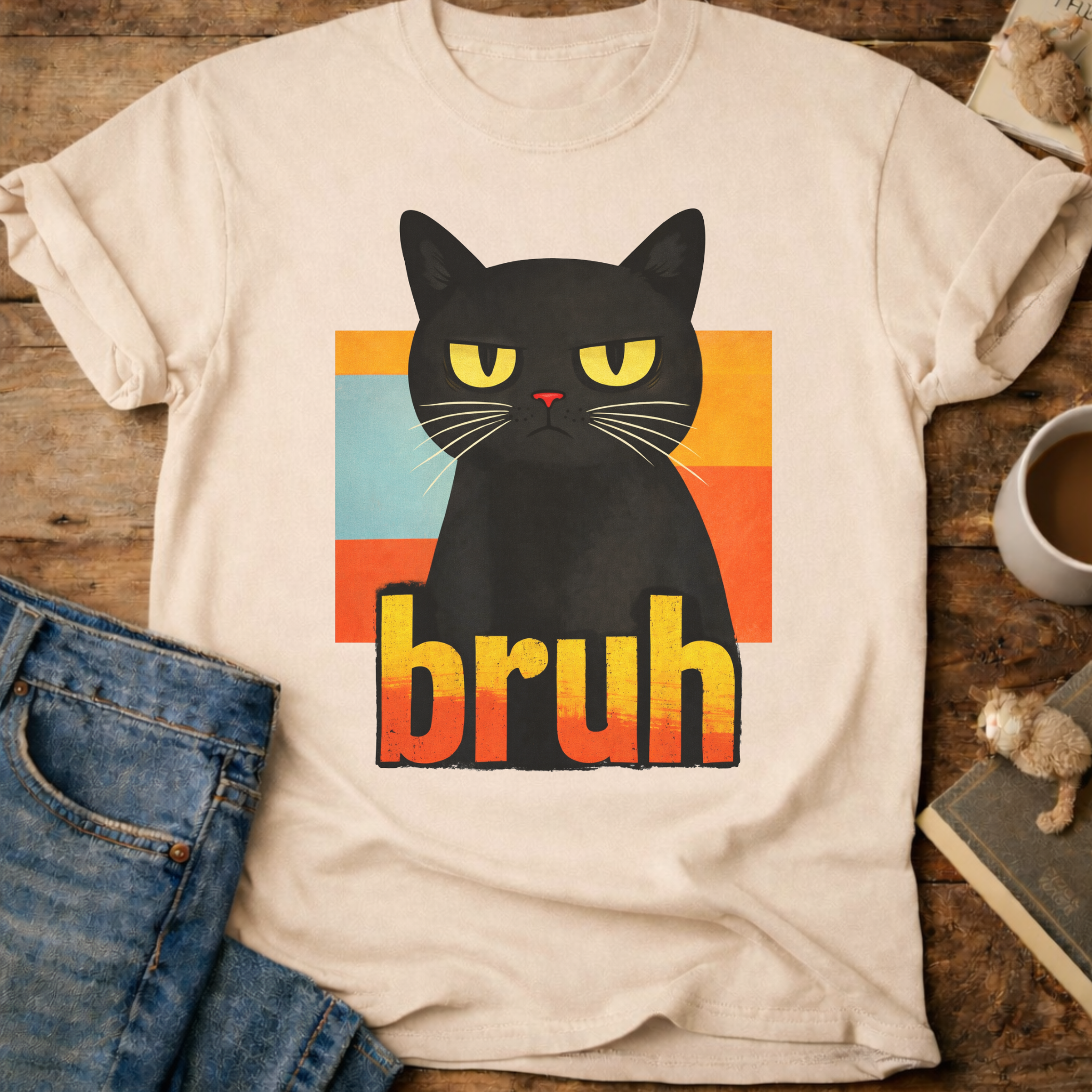 Bruh Cat T-Shirt