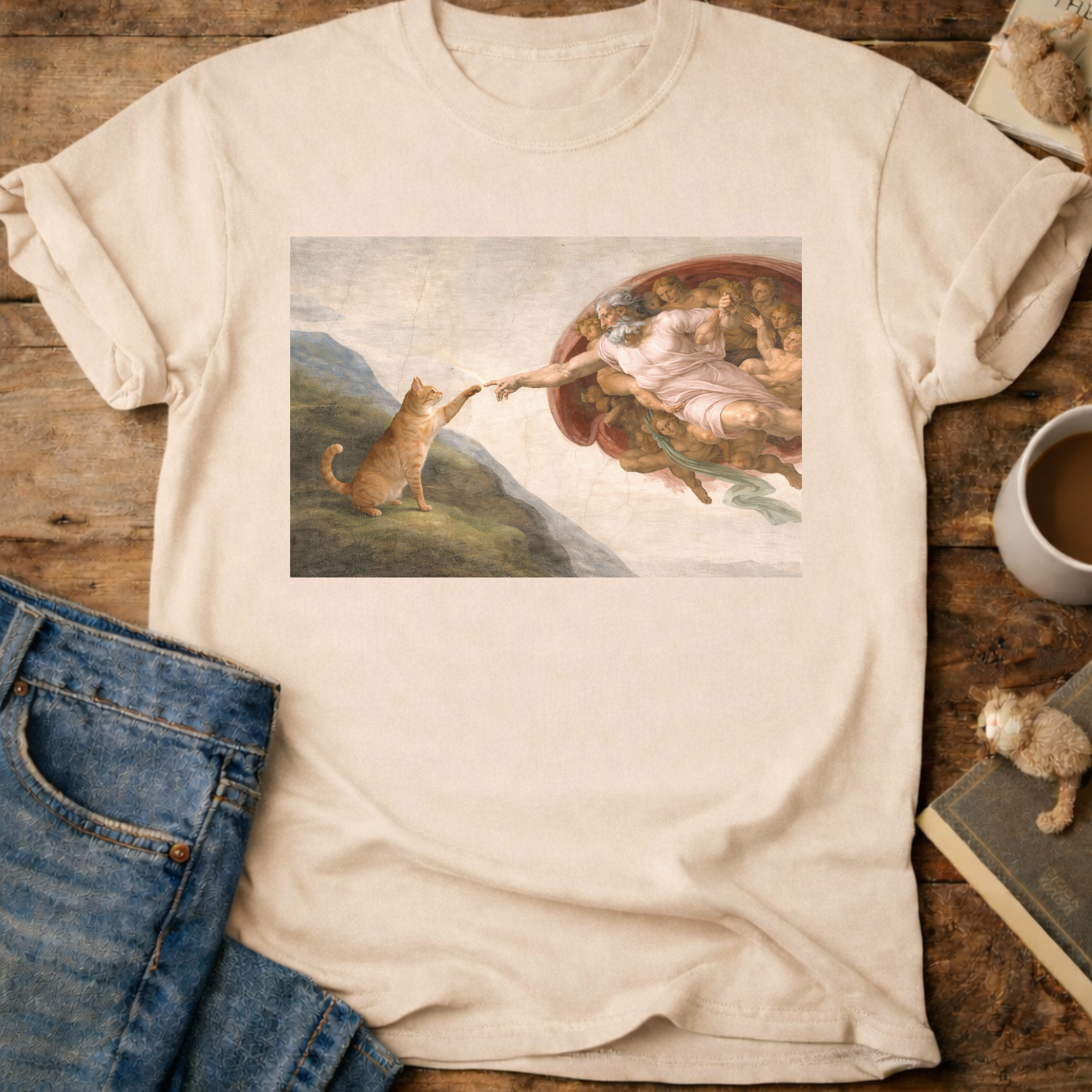 Renaissance Cat T-Shirt