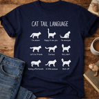 Cat Tail Language T-Shirt