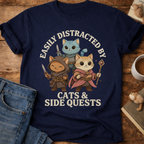 Cats & Side Quests T-Shirt