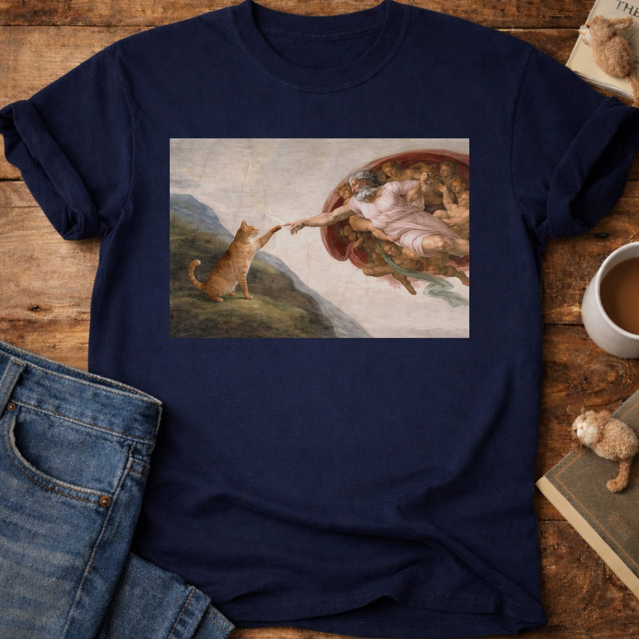 Renaissance Cat T-Shirt