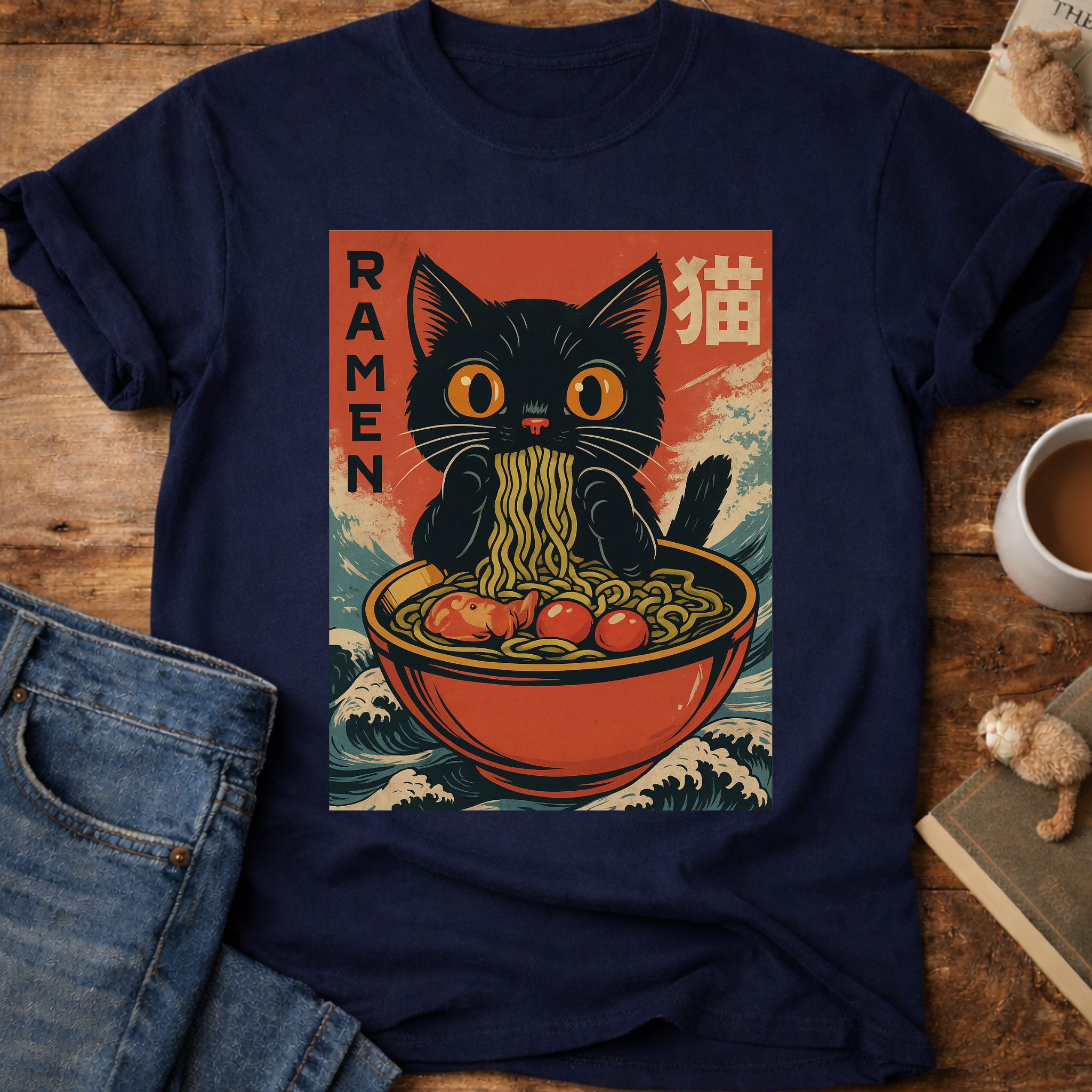 Ramen Cat T-Shirt
