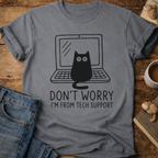 Tech Support Cat T-Shirt