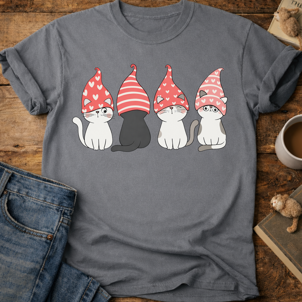 Valentine Cats T-Shirt