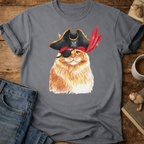 Pirate Ginger Cat T-Shirt
