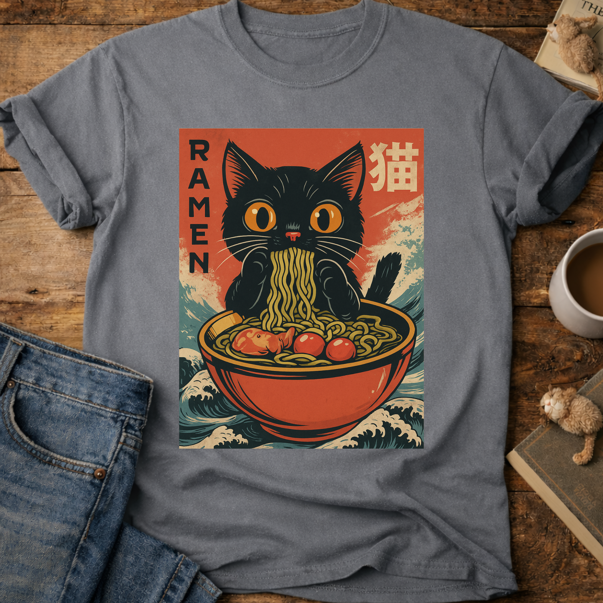 Ramen Cat T-Shirt