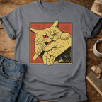 Cat Bite Graphic T-Shirt