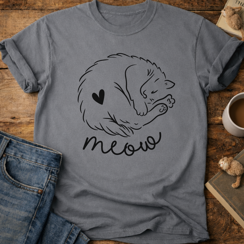 Sleeping Kitty T-Shirt
