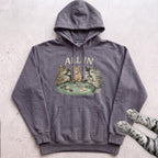 All In Poker Cats Hoodie - Pepper