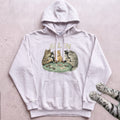 All In Poker Cats Hoodie - White