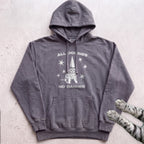 All Oopsies No Daisies Cat Hoodie - Pepper