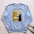 Art Sunflowers Sweatshirt - Chambray