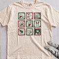Cat Advent Windows T-Shirt - Ivory