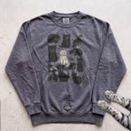 Cat Collage Sweatshirt - Pepper