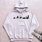 Cat Evolution Hoodie - White