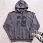 Cat Faces Hoodie - Pepper