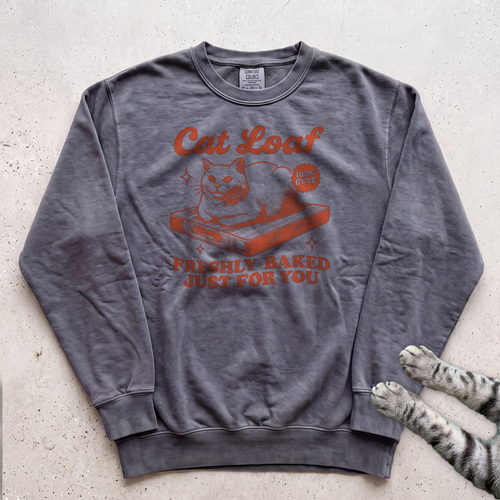 Cat Loaf Sweatshirt - Pepper