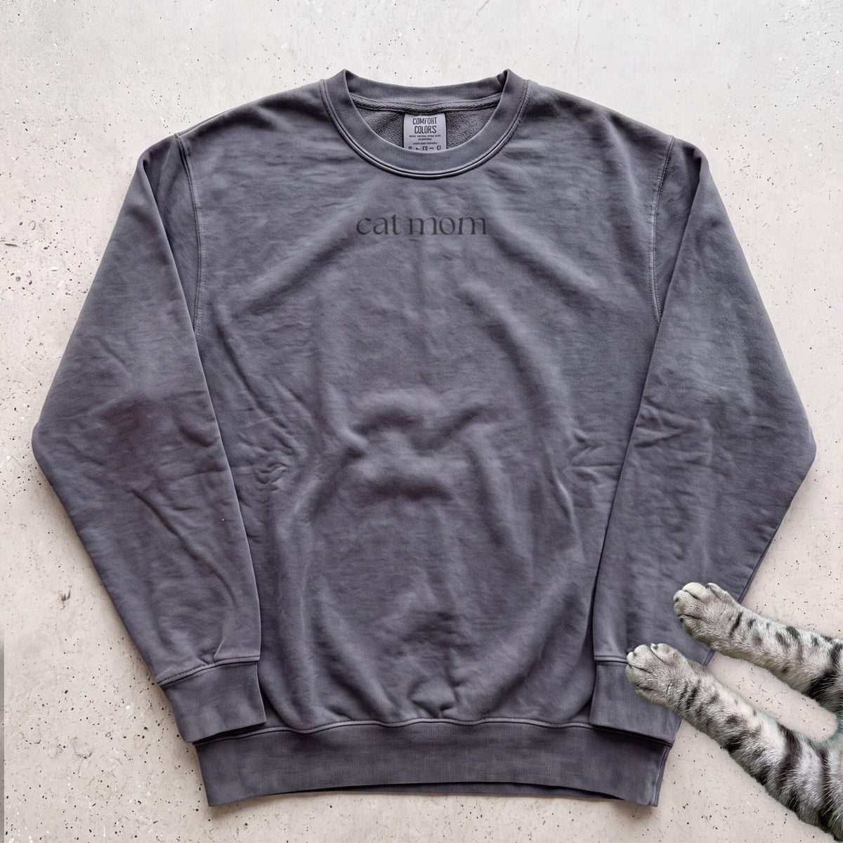 Cat Mom Sweatshirt - Pepper