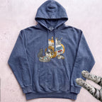 Cat Pill Bottle Hoodie - Denim