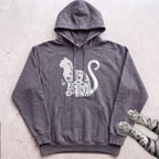 Cat Silhouette Hoodie - Pepper
