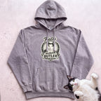 Cat's Human Butler Personalized Custom Hoodie - Grey