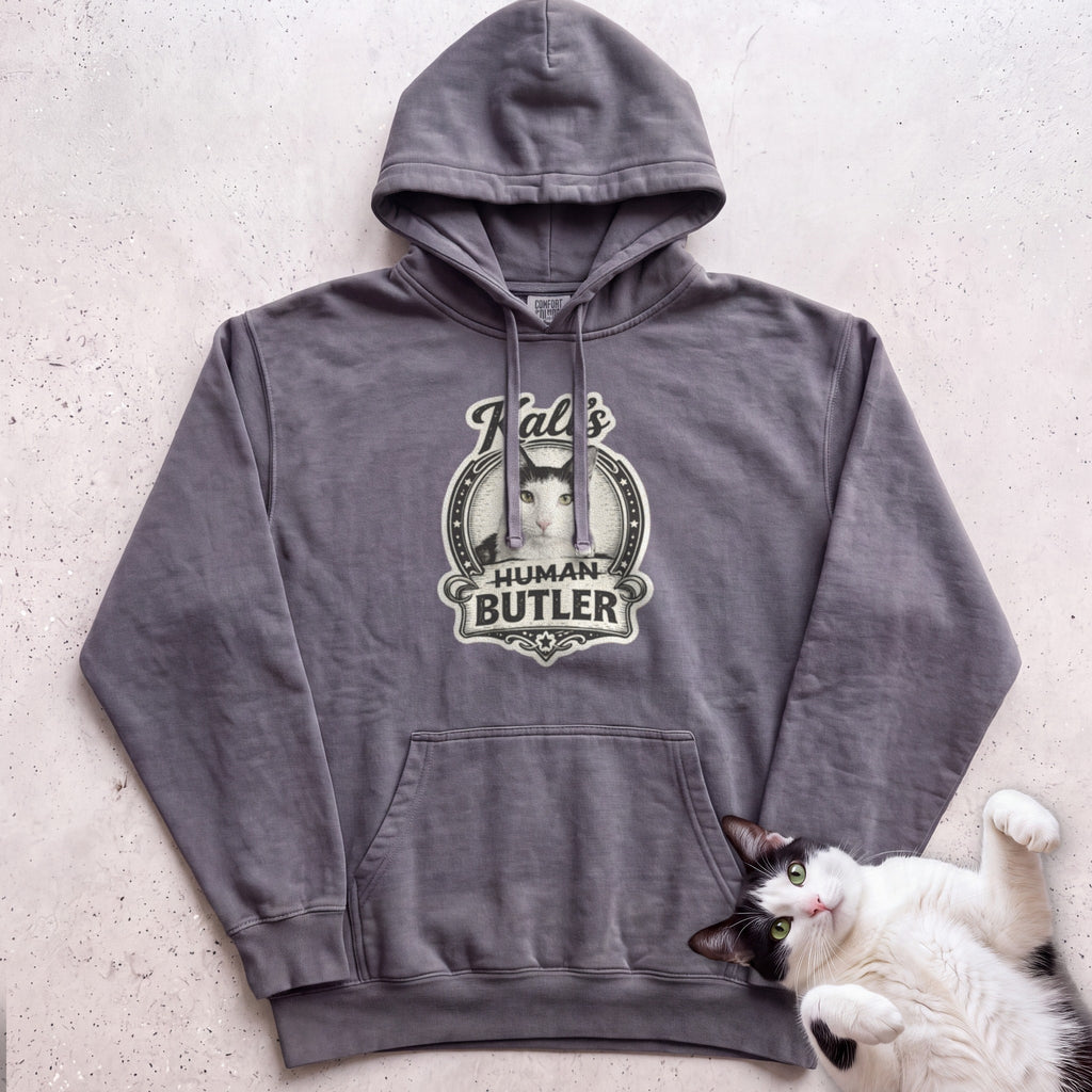 Cat's Human Butler Personalized Custom Hoodie - Pepper