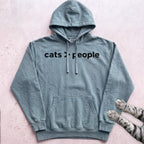 Cats > People Hoodie - Seafoam