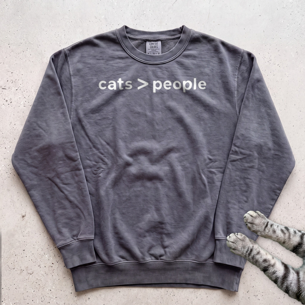 Cats > People Sweatshirt - Pepper